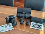 Nikon F70 analoge camera met prima lenzenset, Audio, Tv en Foto, Fotocamera's Analoog, Ophalen, Zo goed als nieuw, Spiegelreflex