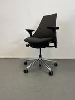 8 Herman Miller Sayl bureaustoel Bruin chroom, Ergonomisch, Zo goed als nieuw, Bruin