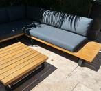 Stijlvolle loungeset aluminium teak, Tuin en Terras, Tuinsets en Loungesets, Ophalen of Verzenden, Zo goed als nieuw, Aluminium