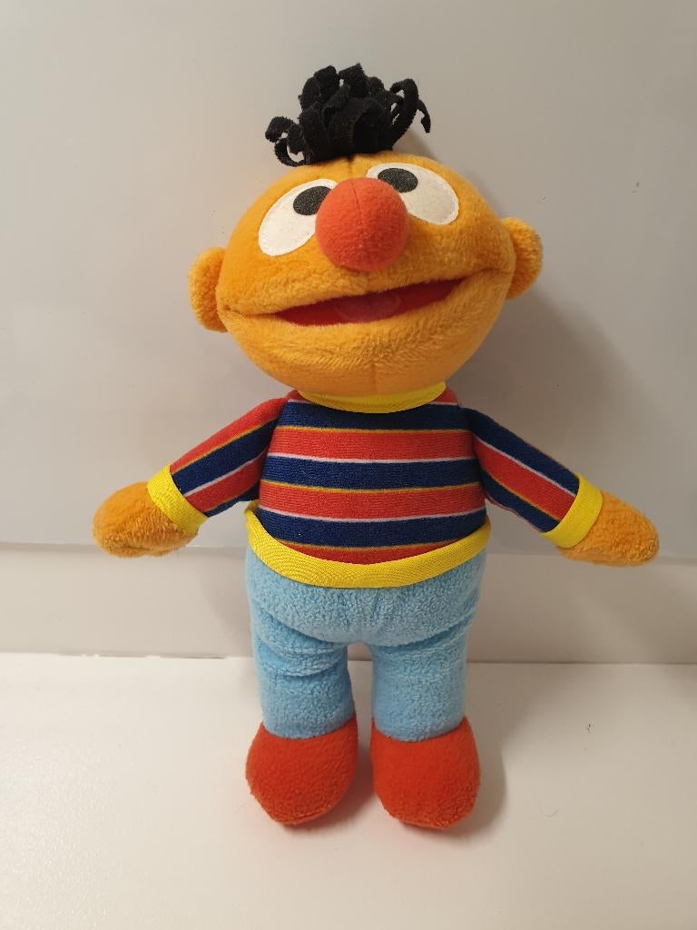 Pluche knuffel van Ernie uit Sesamstraat., Ophalen of Verzenden, Zo goed als nieuw, Overige typen
