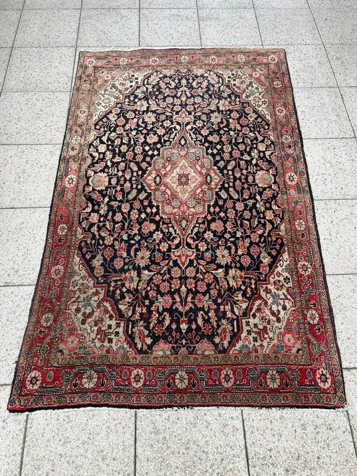 Perzisch Tapijt - Malayer - 207 x 131 cm. - Handgeknoopt, Huis en Inrichting, Stoffering | Tapijten en Kleden, Gebruikt, 100 tot 150 cm