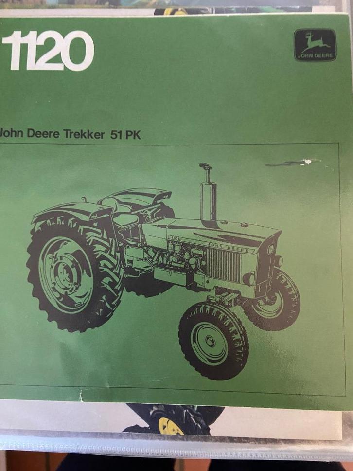 Tractorfolders, Boeken, Catalogussen en Folders, Zo goed als nieuw, Folder, Ophalen of Verzenden