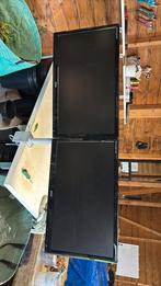 2x iiyama E2773HS met monitor arm, Ophalen, VGA, Iiyama, In hoogte verstelbaar