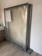 Mobiele scheidingswand / spatscherm - 2x1.5 meter, Ophalen