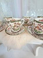 Spode Chelsea birds 6x kop en schotels izgst, Ophalen