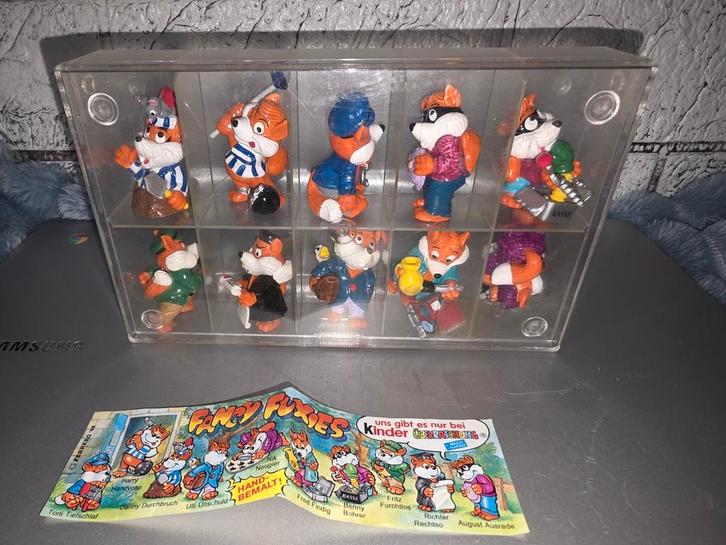 Kinder Surprise Fancy Fuxies 1998 Complete Set, Verzamelen, Verrassingseieren, Zo goed als nieuw, Hardplasticfiguren, Ophalen of Verzenden