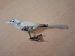 Vintage retro vogeltje op clip, Diversen, Kerst, Ophalen, Gebruikt