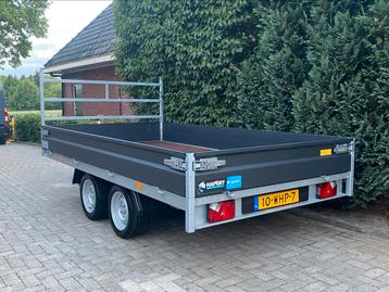 Hapert asure plateauwagen aanhanger 335x180cm 2700KG Nieuw! beschikbaar voor biedingen