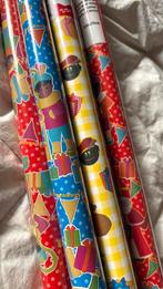 Sinterklaas inpak papier met zwarte piet! Nostalgie nieuw, Ophalen of Verzenden, Nieuw