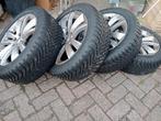 4 nieuwe winterbanden op velg 225/50/R17 Volvo V60, Auto-onderdelen, Banden en Velgen, Ophalen, Nieuw, 17 inch, Winterbanden