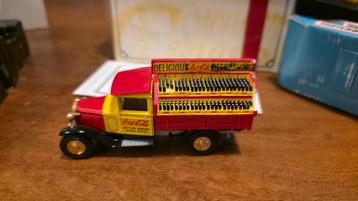 Coca-Cola Vrachtwagen Modelauto matchbox beschikbaar voor biedingen