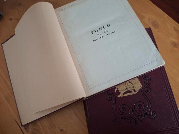 Punch - the London Charivari jaargangen, Antiek en Kunst, Antiek | Boeken en Bijbels, Ophalen of Verzenden