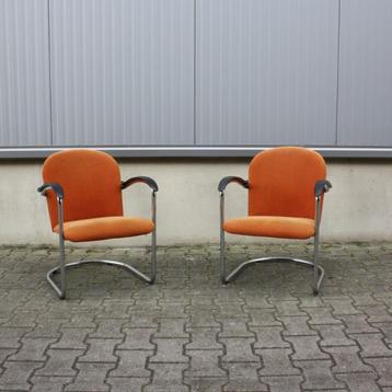 Gispen 414 fauteuiltjes | Dutch Originals | WH Gispen beschikbaar voor biedingen
