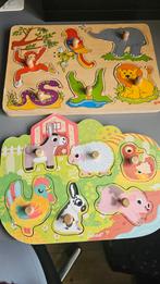 Goki & Janod Puzzels Dreumes, Ophalen, Gebruikt, Van hout, Minder dan 10 stukjes