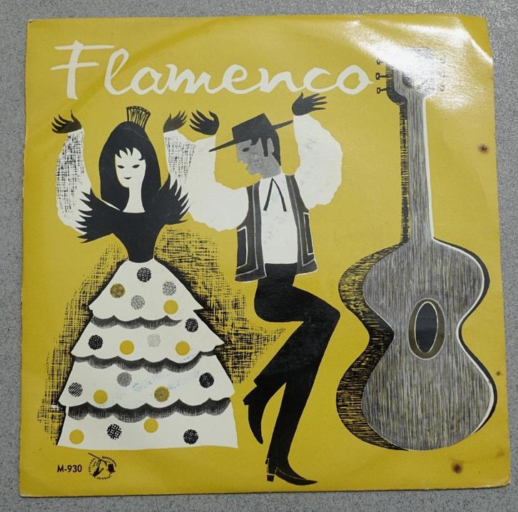 flamenco zigeuner - ep, Cd's en Dvd's, Vinyl Singles, Zo goed als nieuw, Single, 7 inch, Ophalen of Verzenden