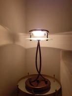 Italiaanse Rotaliana design tafellamp / vloerlamp, 50 tot 75 cm, Ophalen of Verzenden, Zo goed als nieuw, Glas