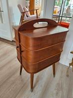 Deens design 60s naaibox naaikastje, Gebruikt, 1 of 2 laden, Ophalen of Verzenden, Minder dan 100 cm