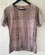 Pearly King top met paisley & patchwork print – maat XL, Ophalen of Verzenden, Zo goed als nieuw, Maat 56/58 (XL), Beige