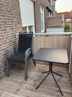 Tuinset met 3 stoelen, Tuin en Terras, Tuinsets en Loungesets, Ophalen, Gebruikt