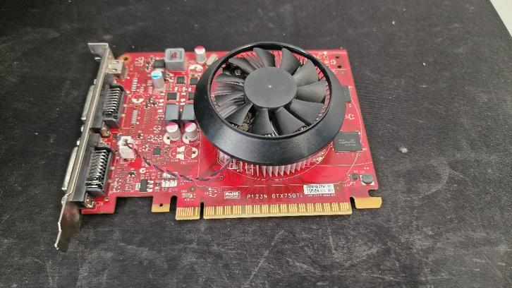 ECS GeForce GTX 750 Ti 2GB (low power) PCIe videokaart, Computers en Software, Videokaarten, Gebruikt, Nvidia, PCI-Express 3.0