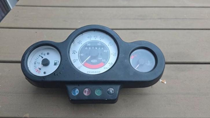 Peugeot Scooter Tellerunit / Dashboard, Fietsen en Brommers, Brommeronderdelen | Scooters, Gebruikt, Peugeot, Overige typen, Ophalen of Verzenden