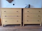 3 Hemnes gele ladenkasten, als nieuw., Huis en Inrichting, Kasten | Ladekasten, Ophalen, Zo goed als nieuw, 50 tot 75 cm, Minder dan 100 cm