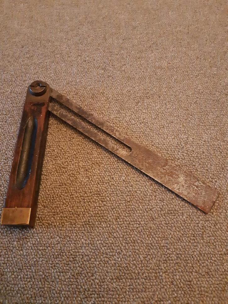 Antieke eikenhouten zwaaihaak, Antiek en Kunst, Antiek | Gereedschap en Instrumenten, Ophalen of Verzenden