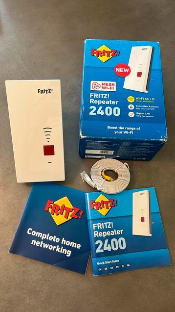 FRITZ!Repeater 2400 - Wifi versterker - AC - 2400 Mbps beschikbaar voor biedingen