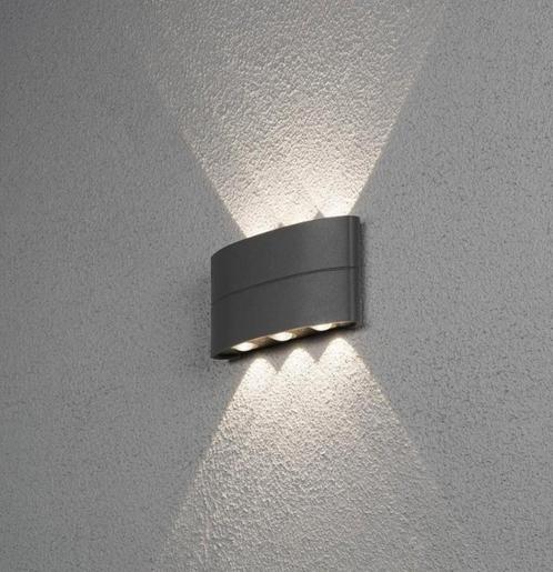 Konstsmide Chieri Spotlamp Buiten 6 lichts LED 3000K, Huis en Inrichting, Lampen | Wandlampen, Nieuw, Metaal, Ophalen of Verzenden