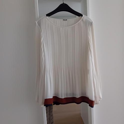 Plissé tuniek maat L/XL als NIEUW, Kleding | Dames, Blouses en Tunieken, Zo goed als nieuw, Maat 42/44 (L), Blauw, Ophalen of Verzenden
