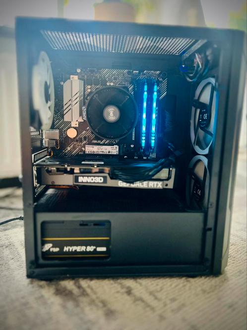 Game pc Geforce RTX 3060 RGB Garantie tot 2026, Computers en Software, Desktop Pc's, Zo goed als nieuw, 3 tot 4 Ghz, SSD, 16 GB