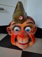 Oud Carnavalsmasker Theatermasker Engelse soldaat, Antiek en Kunst, Ophalen of Verzenden
