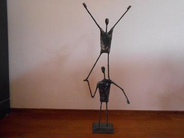sculptuur Ton Brands smeedijzer hoogte 60 cm  beschikbaar voor biedingen