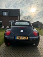 Volkswagen Beetle (Kever) 1.6 Cabriolet 75KW 2005 Zwart, Auto's, Volkswagen, 4 cilinders, Cabriolet, 4 stoelen, Zwart