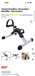 Tunturi Stoel/bureaufiets, Ophalen of Verzenden, Zo goed als nieuw, Armen, Overige typen