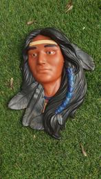 Woondecoratie  3 stuks indianen, Huis en Inrichting, Woonaccessoires | Wanddecoraties, Ophalen of Verzenden, Nieuw