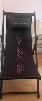 Riviera Maison strandstoel La Dolge Vita, Ophalen, Zo goed als nieuw