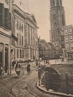Utrecht,  stadhuis,  veel volk, Ophalen of Verzenden, Voor 1920, Utrecht