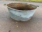 Zinken teil bak 80 liter waterdicht, Tuin en Terras, Ophalen of Verzenden, Zo goed als nieuw, Metaal, 30 tot 60 cm