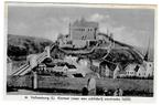 Valkenburg - Kasteel naar een schilderij uit 1600, Verzenden, 1920 tot 1940, Gelopen, Limburg