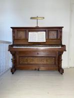 Prachtige antieke piano, Ophalen, Gebruikt, Bruin, Piano
