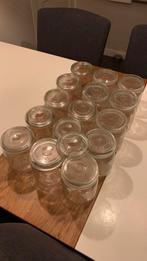 15 weckpotten/inmaakglazen 1 liter, Huis en Inrichting, Keuken | Potten en Pannen, Ophalen, Gebruikt, Glas, Overige typen