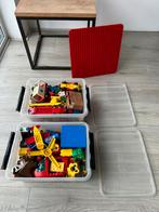 Mix Duplo & Houten Blokken - 2 Dozen, Ophalen, Gebruikt, Losse stenen, Duplo