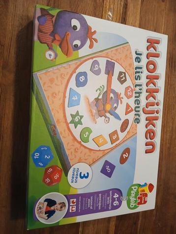 Klokkijken - Jumbo Playlab - Leer spelenderwijs klokkijken beschikbaar voor biedingen