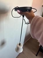 Moderne Hanglamp, Huis en Inrichting, Lampen | Hanglampen, Ophalen, Zo goed als nieuw, Metaal, Minder dan 50 cm