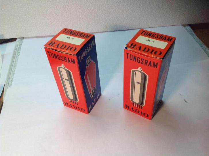 NOS AL4 Power penthodes., Audio, Tv en Foto, Buizenversterkers, Buis of Buizen, Ophalen of Verzenden