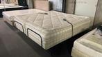 Hästens elektrische adjustable boxspring 210x210 inc topper, Huis en Inrichting, 210 cm, Tweepersoons, Ophalen of Verzenden, Zo goed als nieuw