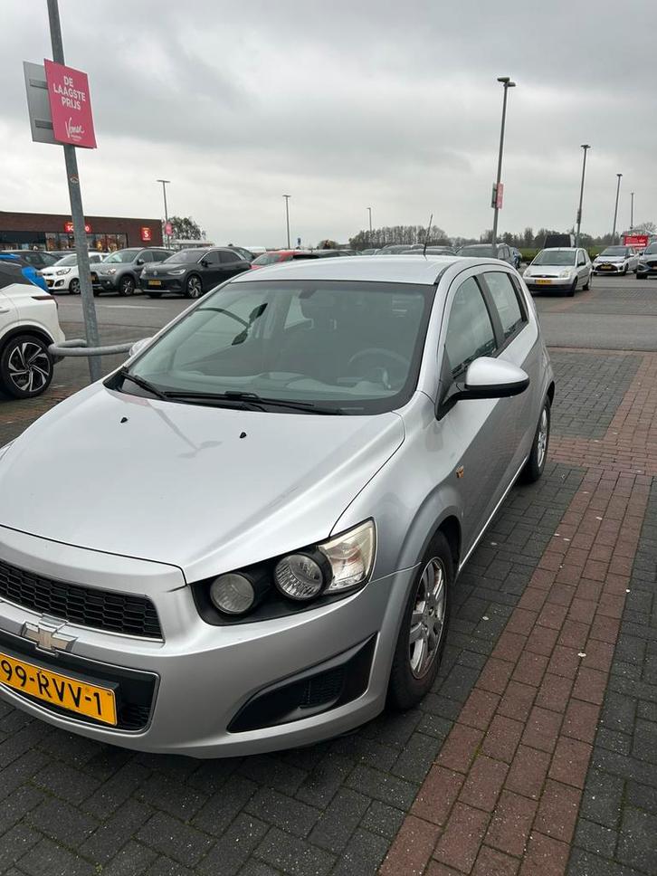 Chevrolet Aveo 1.4 5D 2011 Grijs, Auto's, Chevrolet, Particulier, Aveo, Benzine, Euro 5, C, Hatchback, Handgeschakeld, Origineel Nederlands