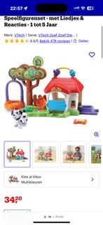 Vtech zoef zoef dieren, Kinderen en Baby's, Speelgoed | Vtech, Ophalen of Verzenden, Zo goed als nieuw, 6 maanden tot 2 jaar