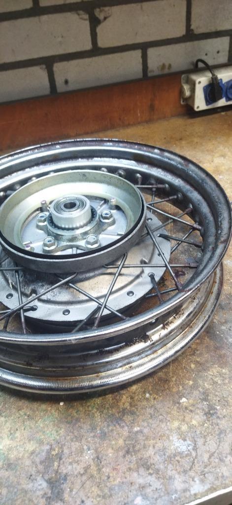 Achterwiel Yamaha Virago 535, Motoren, Onderdelen | Yamaha, Gebruikt, Ophalen of Verzenden